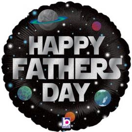 18 INCH GALATIC FATHERS DAY HOLOGRAPHIC 36942P 030625369428