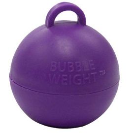PURPLE BUBBLE BALLOON WEIGHTS PACK 25
