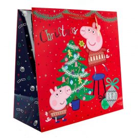 12 PEPPA PIG CHRISTMAS LARGE BAGS 05012213486491