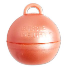 ROSE GOLD BUBBLE BALLOON WEIGHTS PACK 25