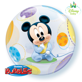 22 INCH SINGLE BUBBLE BABY MICKEY MOUSE 