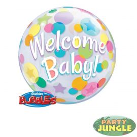 WELCOME BABY 18 INCH BALLOON IN A BOX
