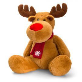 REINDEER WITH SCARF 35CM