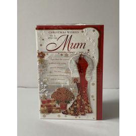 CHRISTMAS WISHES TO A SPECIAL MUM CODE P PK OF 6