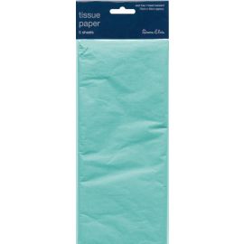 BABY BLUE TISSUE PAPER 5 SHEETS 12 TISSUE PACKS