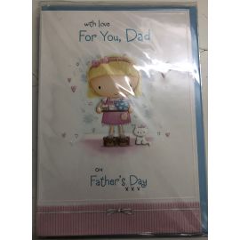 WITH LOVE FOR YOU DAD CODE 50 PK6 CARDS
