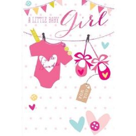 A LITTLE BABY GIRL CODE G PACK OF 6