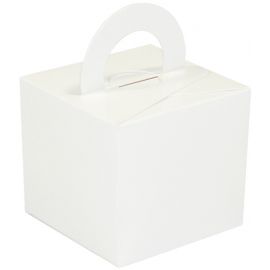 BALLOON GIFT BOX WEIGHT WHITE X 10 PCS