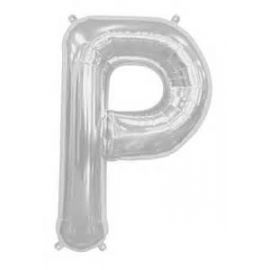 16 INCH AIR FILL SILVER LETTER P