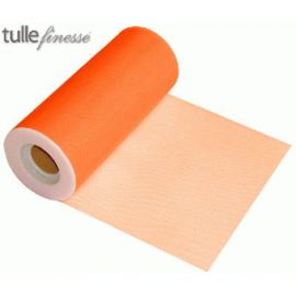 TULLE FINESSE 6 INCH X 25Y ORANGE