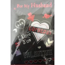 HUSBAND SEXY GORGEOUS TRAD CODE 90 PK6 CARDS